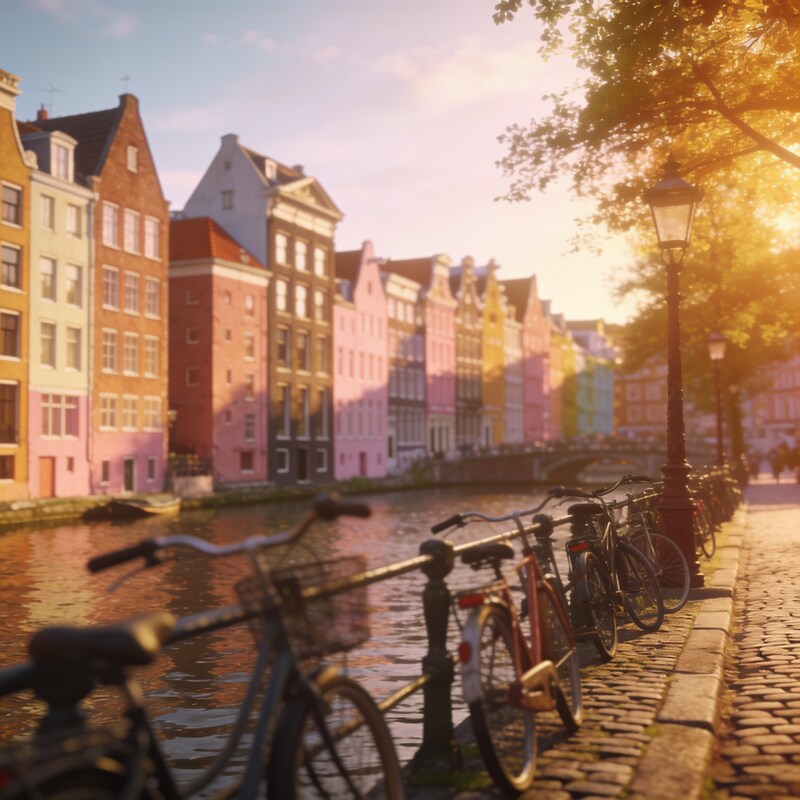 Amsterdam kanalları