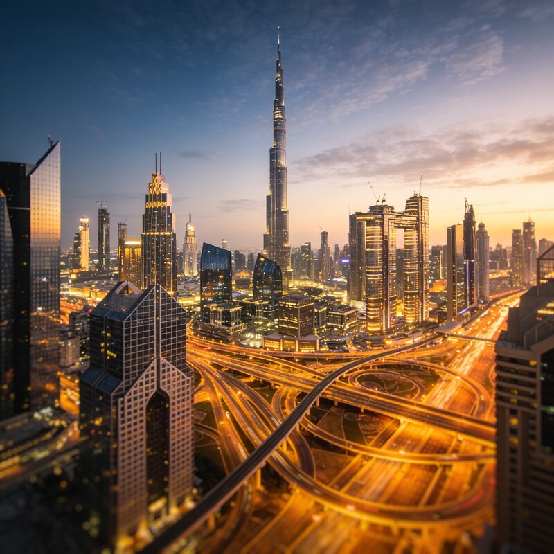 Dubai silüeti